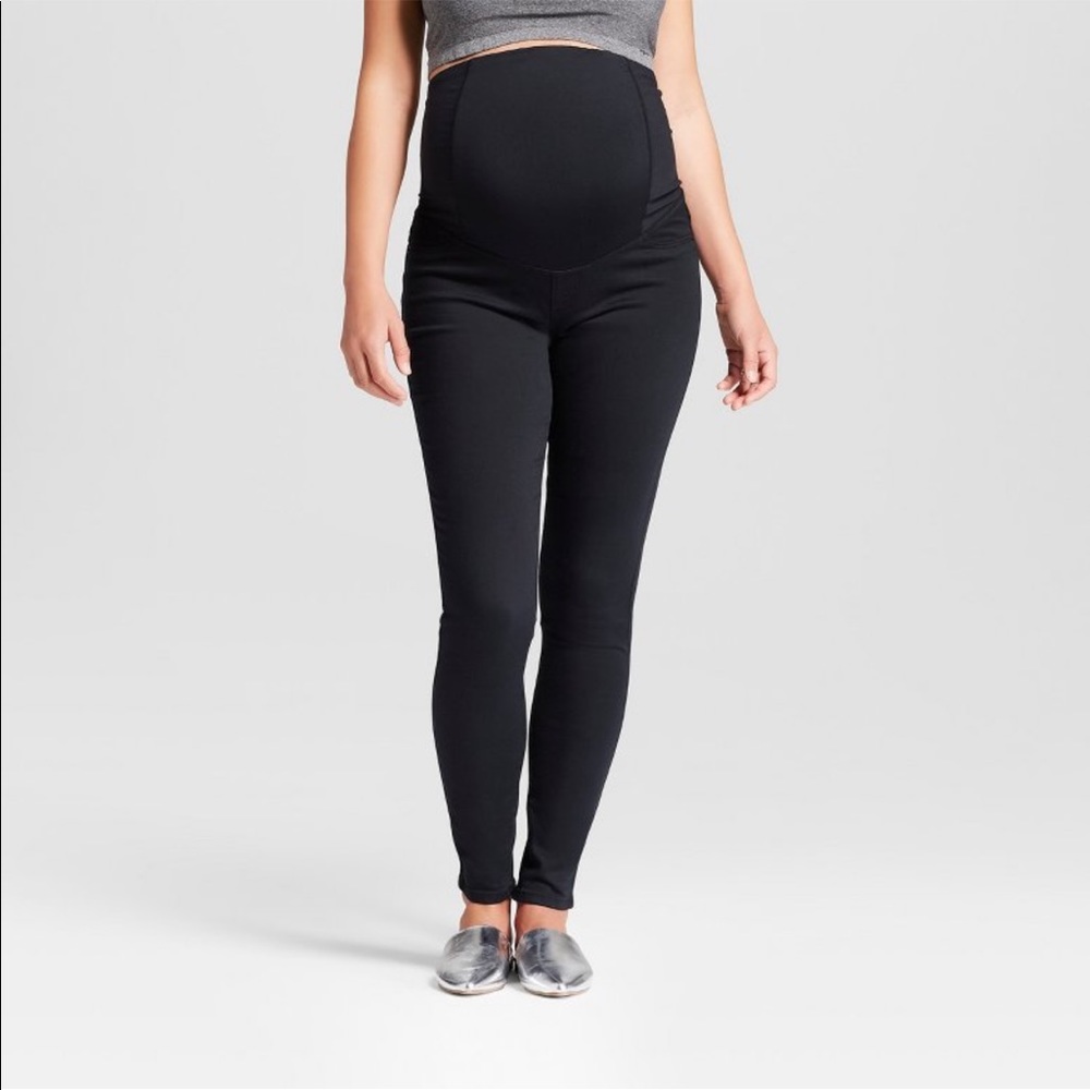 Maternity Black Skinny Jeans
